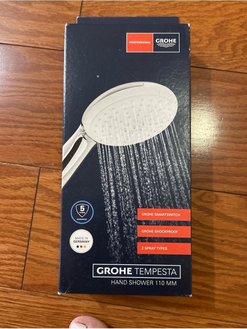 Tempesta 110mm Hand Shower in Chrome